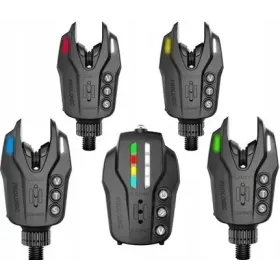 Zestaw sygnalizatorów brań z centralka Prologic Element Com-Pact 4+1