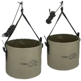 WIADRO ZE SZNURKIEM SKŁADANE 5L