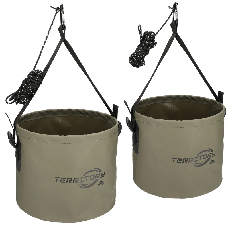 WIADRO ZE SZNURKIEM SKŁADANE 5L