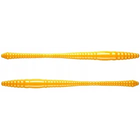 Libra Lures Dying Worm 7cm 008 DARK YELLOW Bez Zapachu 1 szt.