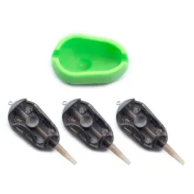 Zestaw 3x koszyk forma method feeder 60+70+80g