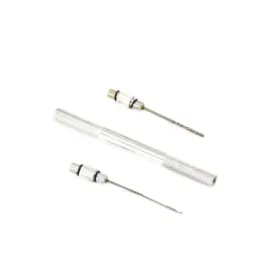 Wiertełko i przetykacz do kulek proteinowych