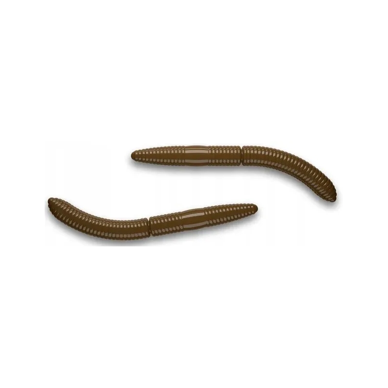 Libra Lures Fatty DWorm Tourna 6.5cm 038-Brown KRYL 1szt