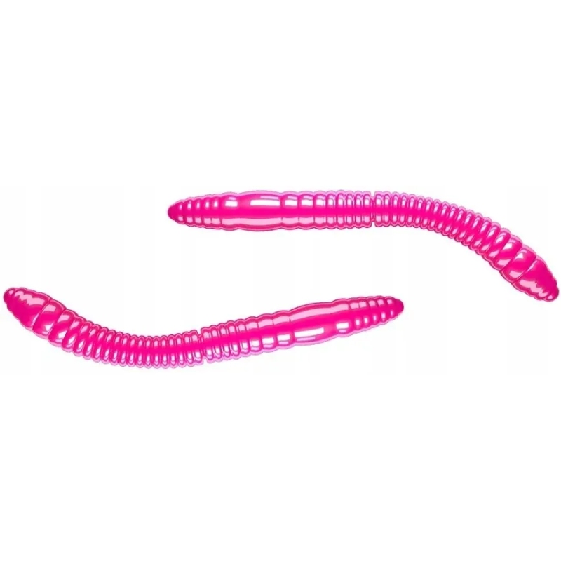 Libra Lures Fatty DWorm Tourna 6.5cm 019 HOT PINK KRYL 1szt