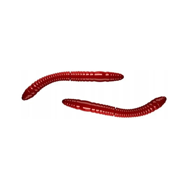 Libra Lures Fatty DWorm Tourna 6.5cm 021 Red SER 1szt