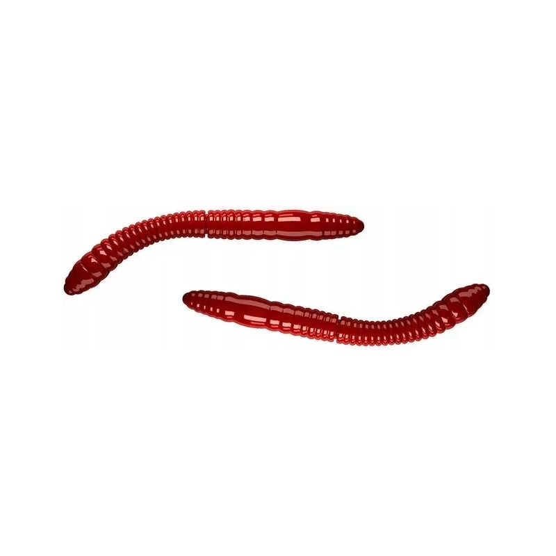 Libra Lures Fatty DWorm Tourna 5.5cm 021 Red KRYL 1szt