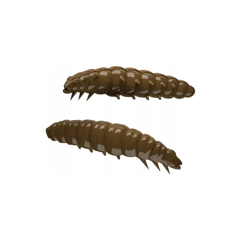 Libra Lures Larva 038 Brown Bez aromatu 4,5cm 1 szt.