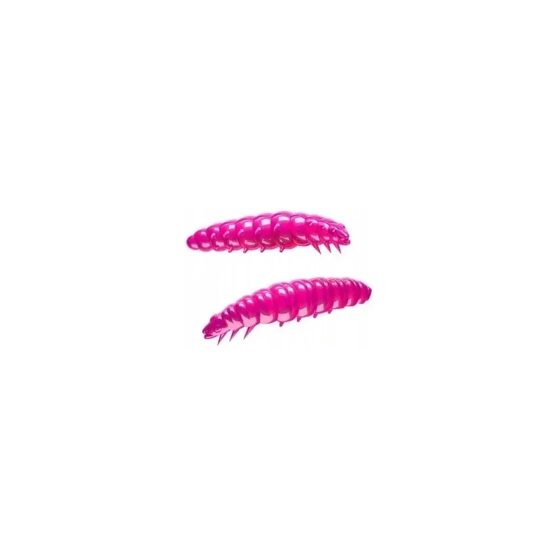 Libra Lures Larva 019 Hot Pink Bez aromatu 3cm 1 szt. Libra Lures Larva 019 Hot Pink Bez aromatu 3cm 1 szt.