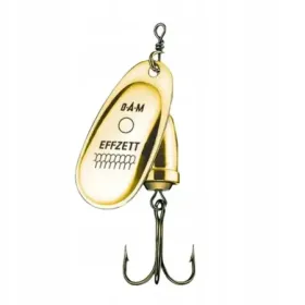 Błystka Obrotówka DAM Effzett EXECUTOR 4/8 g SINKING GOLD