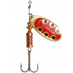 Błystka Obrotówka Dam Effzett Standard 4/10g COPPER BLACK DOT