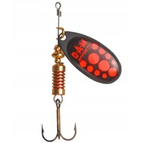Błystka Obrotówka Dam Effzett Standard SPINNER 3/6g BLACK RED
