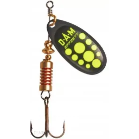 Błystka Obrotówka Dam Effzett Standard SPINNER 2/4g BLACK YELLOW