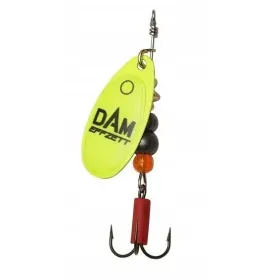 Błystka Obrotówka Dam Fluo Spinner 4/10g YELLOW