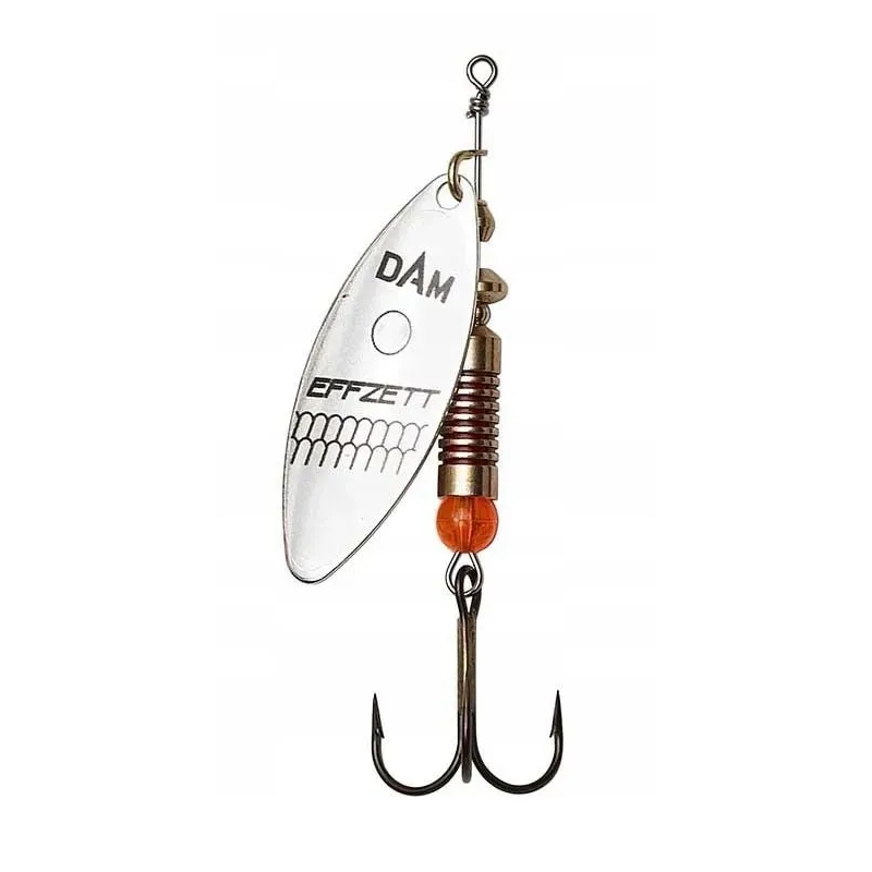 Błystka Obrotówka Dam Effzett Predator Spinner 0/3g Silver