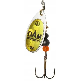 Błystka Obrotówka Dam Fluo Spinner 5/12g GOLD PRISMA