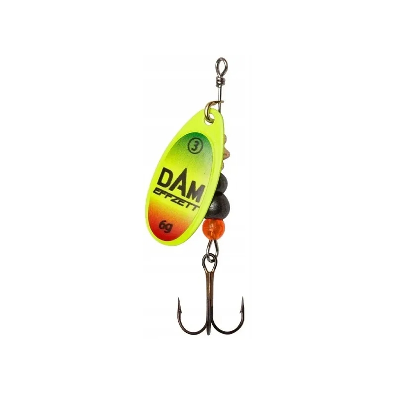 Błystka Obrotówka Dam Fluo Spinner 6/20g TRIO