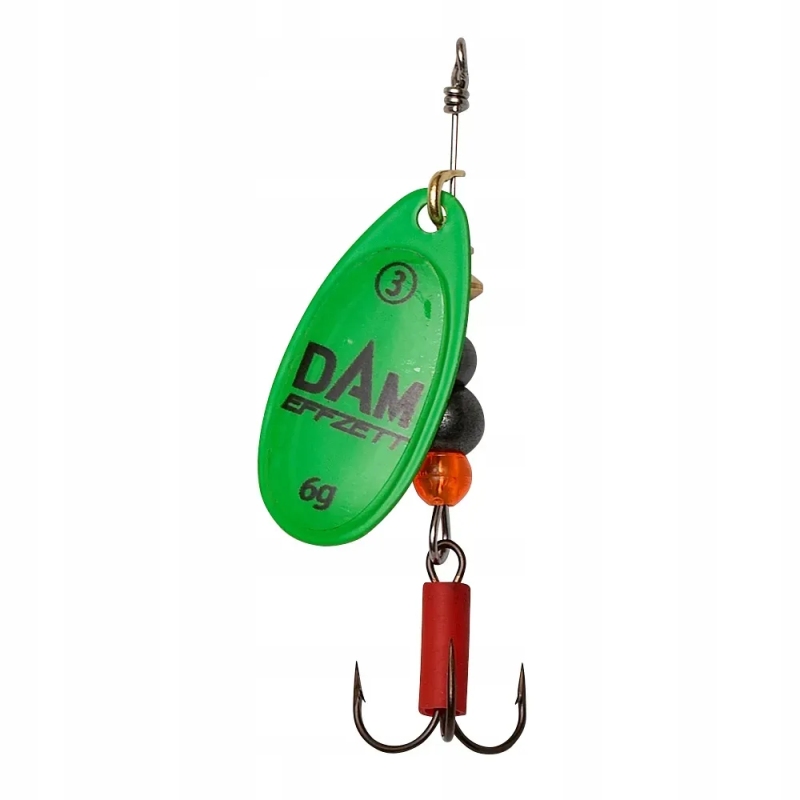 Błystka Obrotówka Dam Fluo Spinner 5/12g GREEN