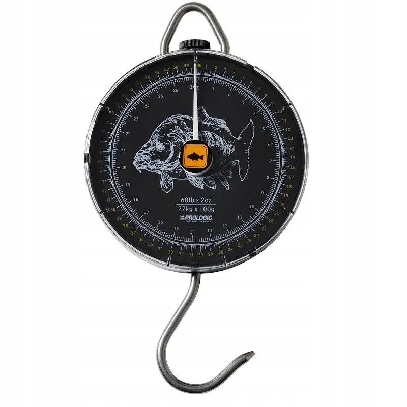 Waga wędkarska wskazówkowa Prologic Specimen 27kg/100 g - waga karpiowa Waga wędkarska wskazówkowa Prologic Specimen 27kg/100 g - waga karpiowa