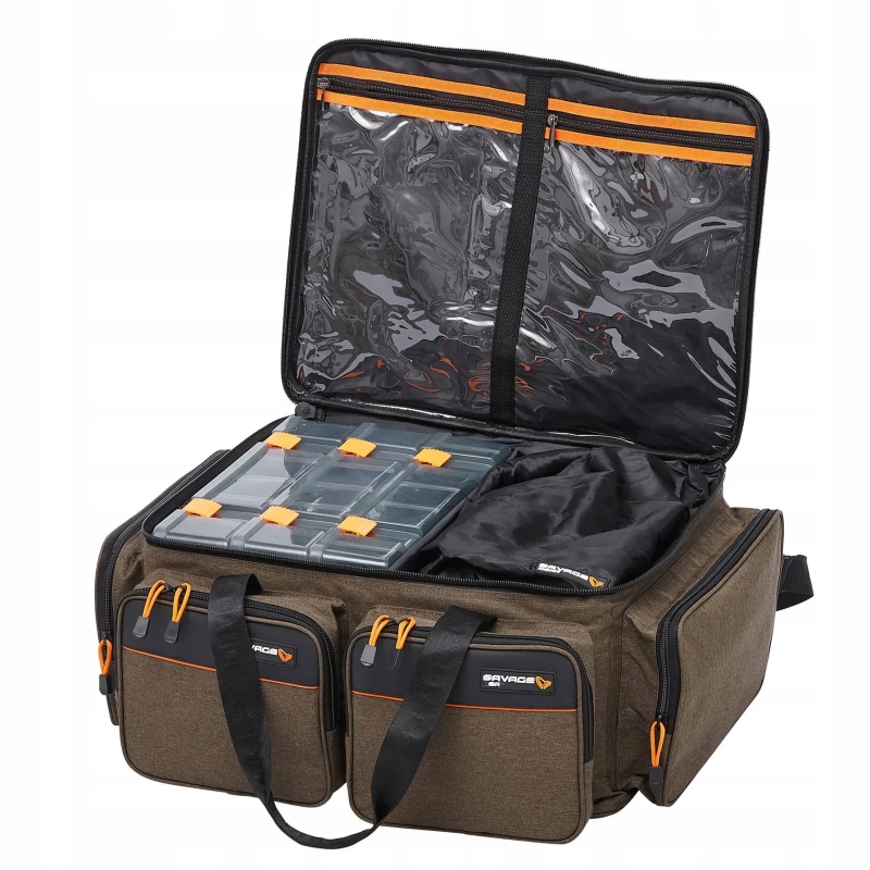 Torba Wędkarska Savage Gear System Box Bag z pudełkami XL 59l