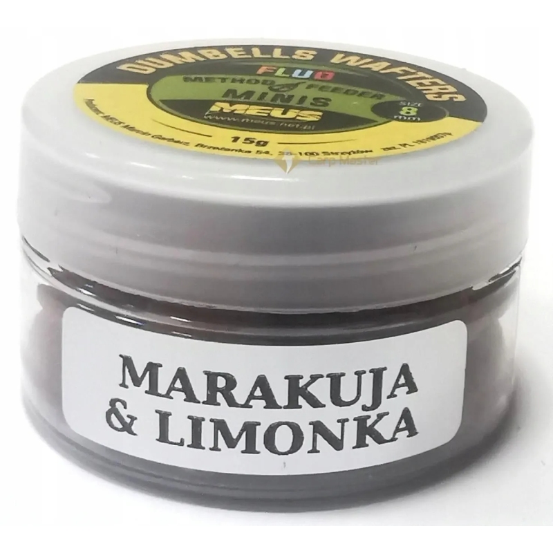 Meus Dumbells Fluo Wafters 8mm Marakuja Limonka Minis