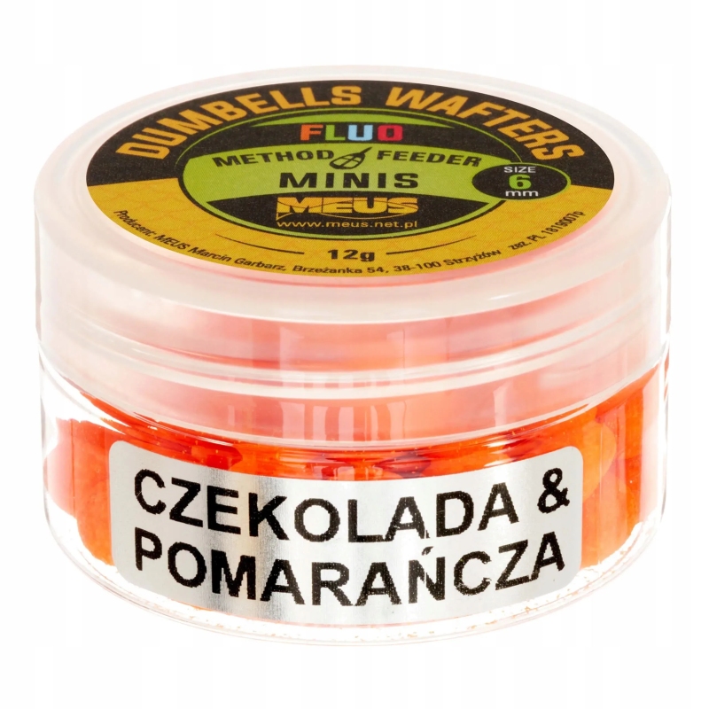 MEUS DUMBELSS WAFTERS FLUO 6MM CZEKOL-POMAR