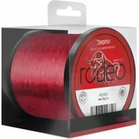 Żyłka Delphin RODEO / czerwona 0,30 7,7kg 1200m