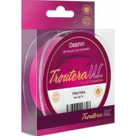 PLECIONKA DELPHIN TROUTERA RÓŻOWA 0,045mm 2,4 kg 130m