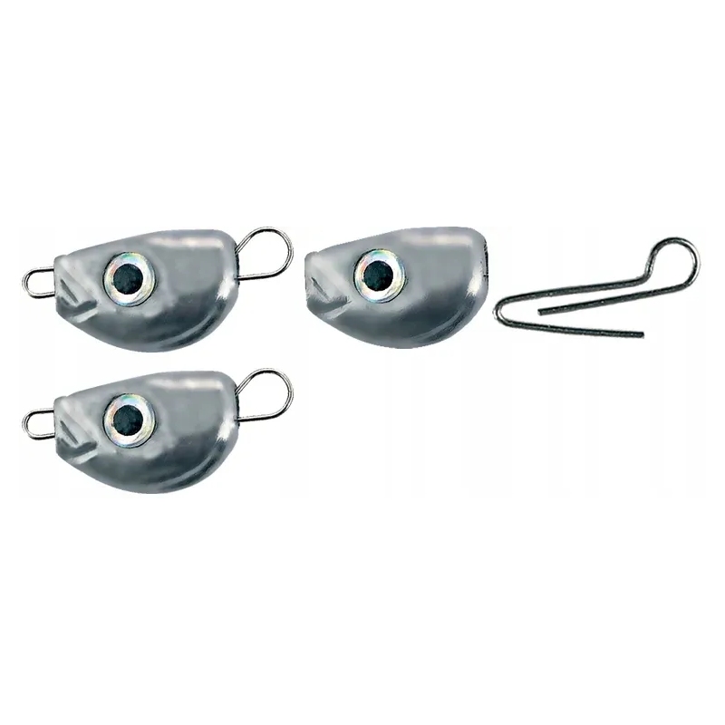 Główki Jigowe Jaxon CZEBURASZKI HEAD 2,0g 3szt. Główki Jigowe Jaxon CZEBURASZKI HEAD 2,0g 3szt.