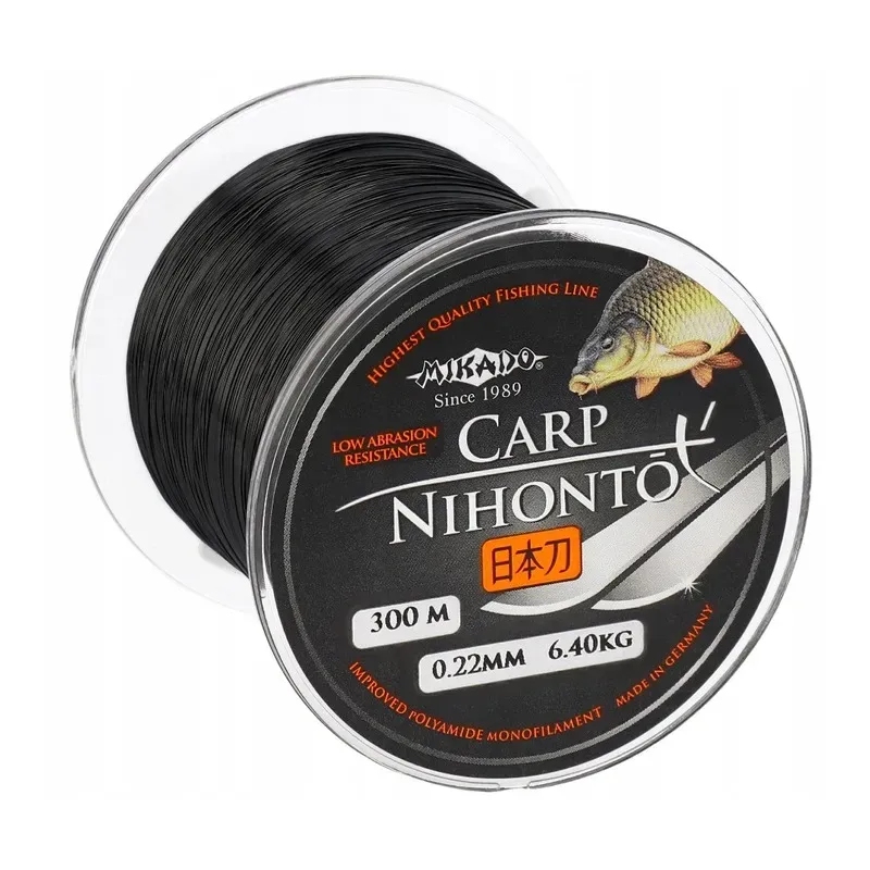Żyłka Karpiowa MIKADO Nihonto Carp 0.30mm 10,90kg 300m Żyłka Karpiowa MIKADO Nihonto Carp 0.30mm 10,90kg 300m