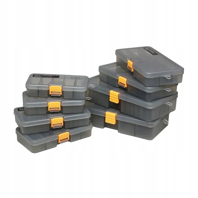 PUDEŁKO SAVAGE GEAR LUREBOX SMOKE 3B 18.6x10.3x3.4cm PUDEŁKO SAVAGE GEAR LUREBOX SMOKE 3B 18.6x10.3x3.4cm