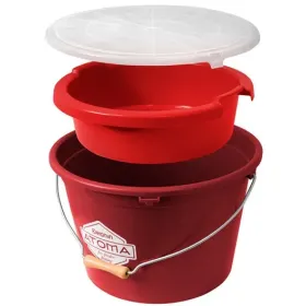 Wiadro z Miską Atoma Combi 3w1Delphin 25L