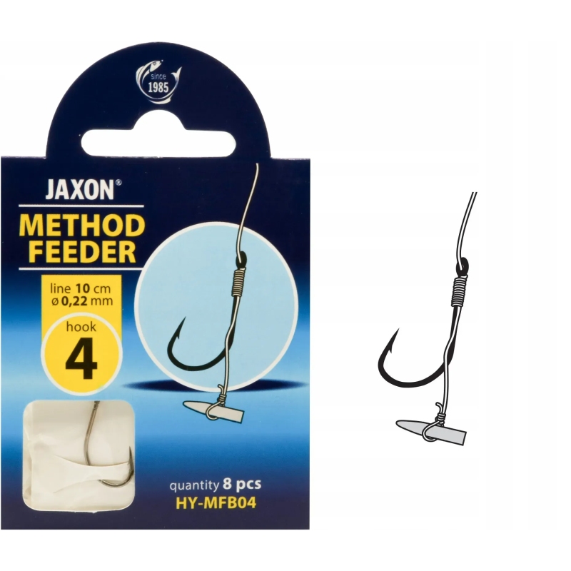 Przypon Jaxon Method Feeder MFB rozm. 8 0,22 10cm 8szt
