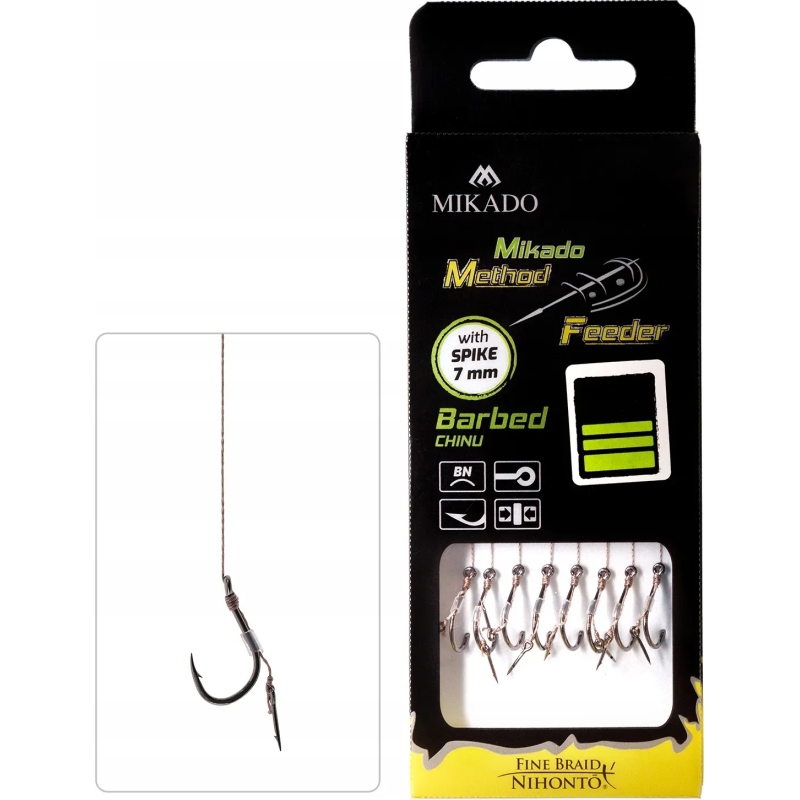 MIKADO PRZYPON METHOD PLECIONKA Z IGŁĄ ZADZIOR 6