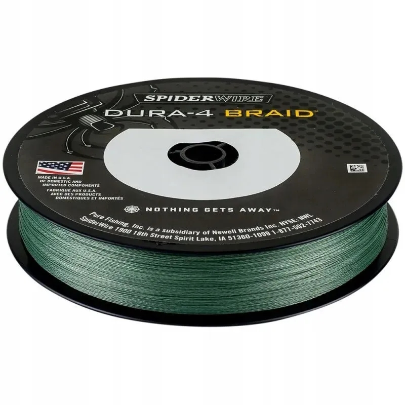 Plecionka SpiderWire DURA x4 0,25mm 150m zielony