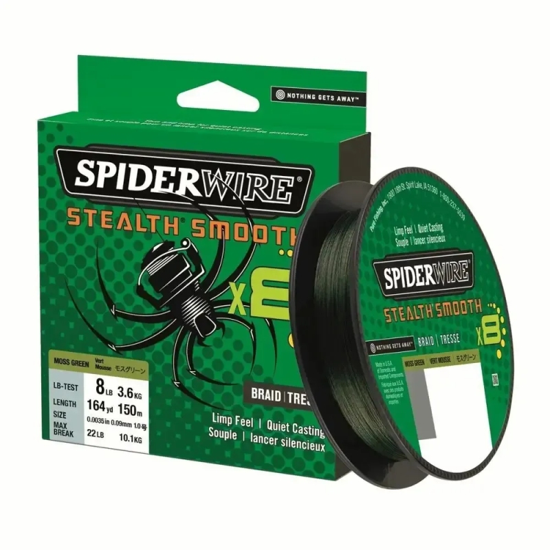 Plecionka SpiderWire Stealth Smooth 8 0,07mm/6,0kg 150m