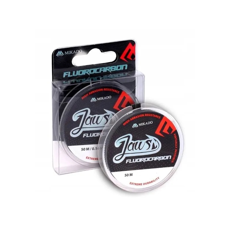 Fluorocarbon Jaws 0,12 mm 50 m fluocarbon na przypony