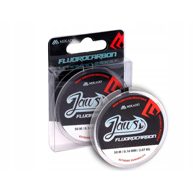 Fluorocarbon Jaws 0,16 mm 50 m fluocarbon na przypony niewidoczny