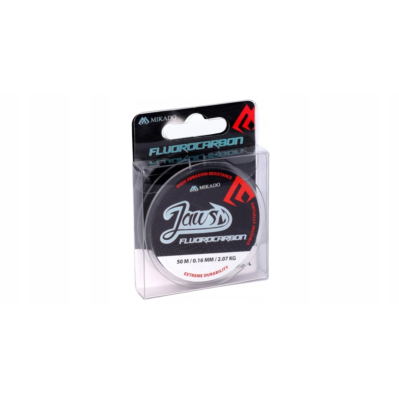 Fluorocarbon Jaws 0,16 mm 50 m fluocarbon na przypony niewidoczny