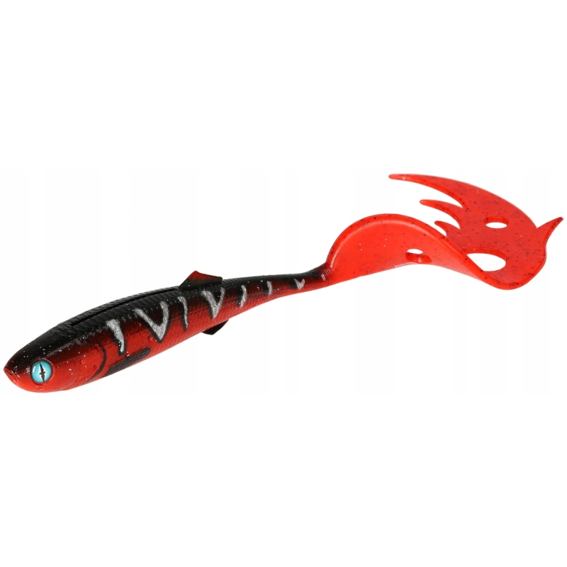 PRZYNĘTA GUMA SICARIO PIKE TAIL 10,5 cm RED TIGER 1szt