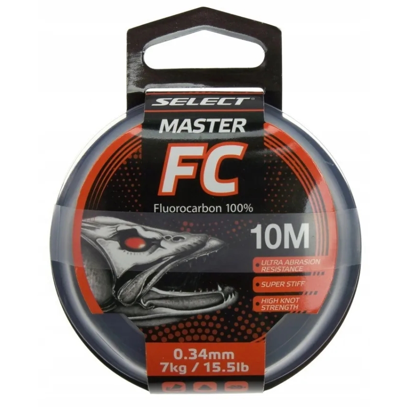 FLuorocarbon Select Master FC 0.34mm 10m 7kg