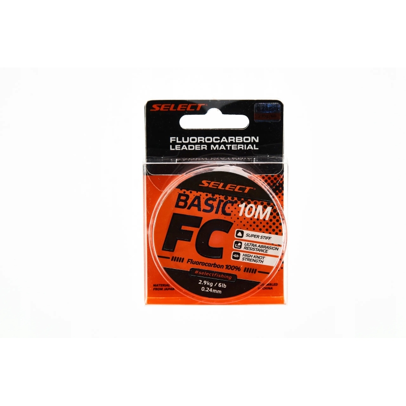 Fluorocarbon Select Basic FC 10m/0.38mm 7.2kg