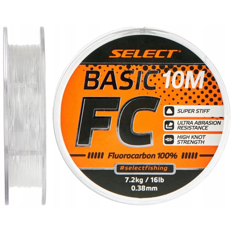 Fluorocarbon Select Basic FC 10m/0.33mm 6.0kg