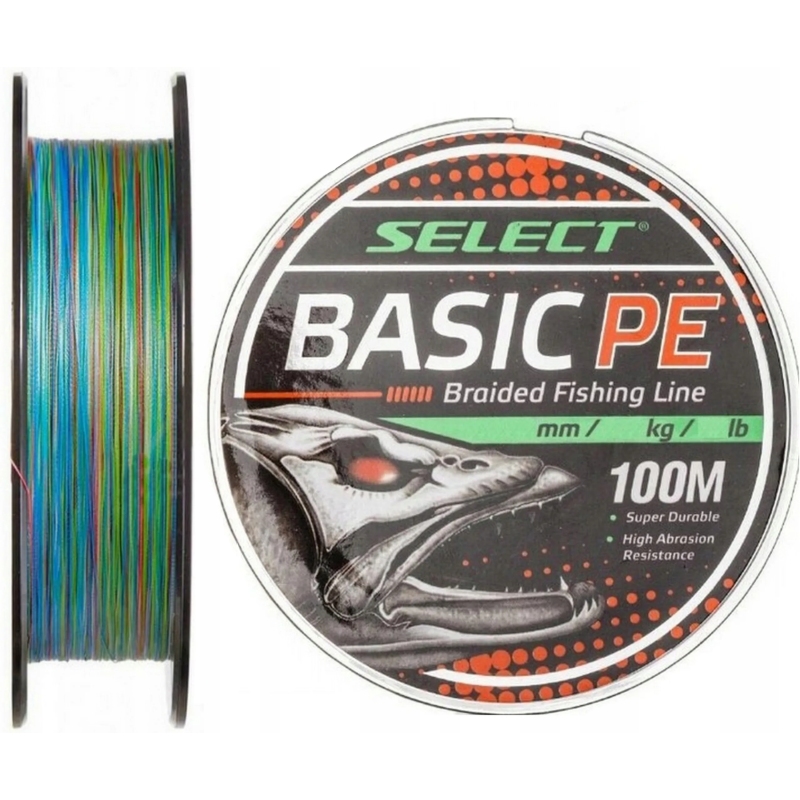 Plecionka Select Basic PE 4X 0,04mm 150m MULTIKOLOR Plecionka Select Basic PE 4X 0,04mm 150m MULTIKOLOR
