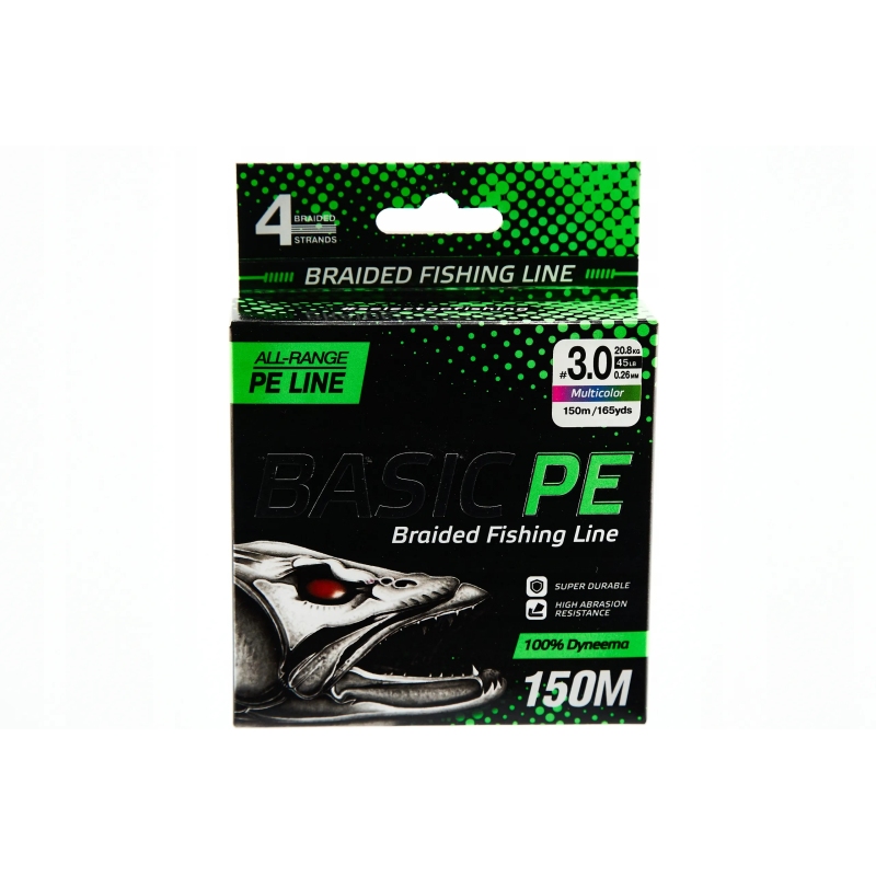 Plecionka Select Basic PE 4X 0,08mm 150m MULTIKOLOR Plecionka Select Basic PE 4X 0,08mm 150m MULTIKOLOR