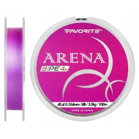Plecionka Favorite Arena PE 4x 150m 0.175/0.071mm 1.4kg Purple