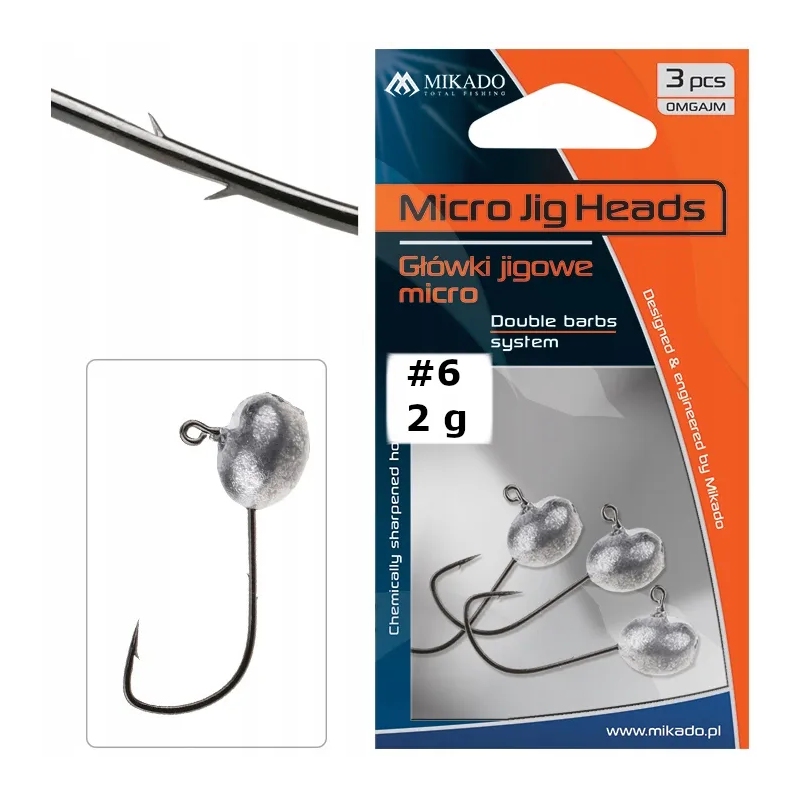 GŁÓWKA JIGOWA MICRO 4G-6