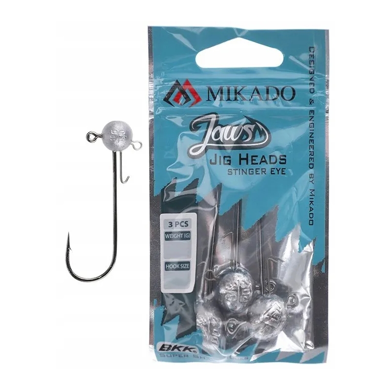 GŁÓWKA JIGOWA JAWS STINGER EYE 10G-8/0