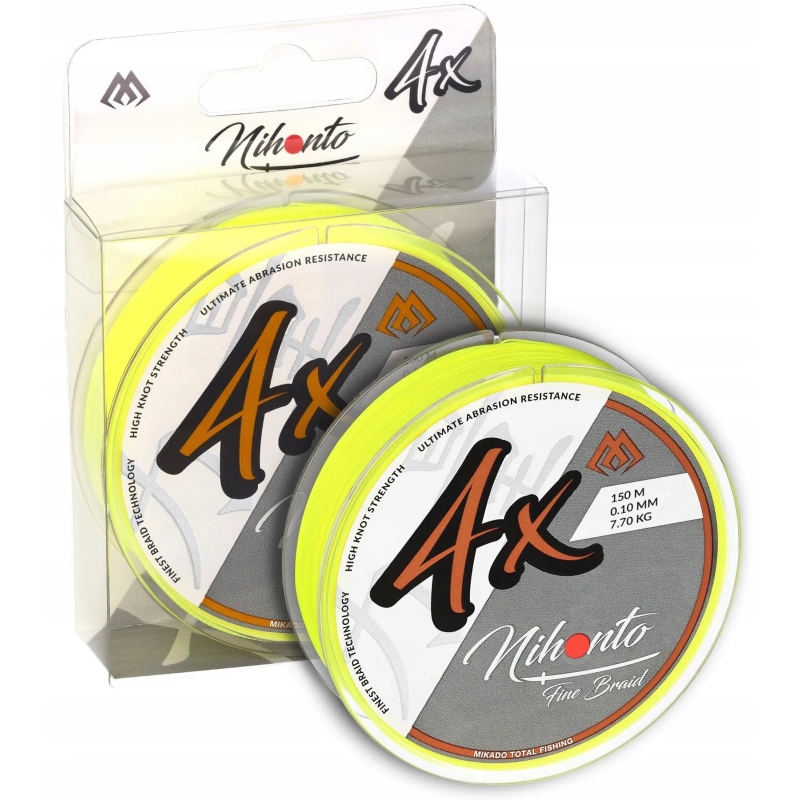 PLECIONKA NIHONTO F. BRAID FLUO 0,50/150M PLECIONKA NIHONTO F. BRAID FLUO 0,50/150M