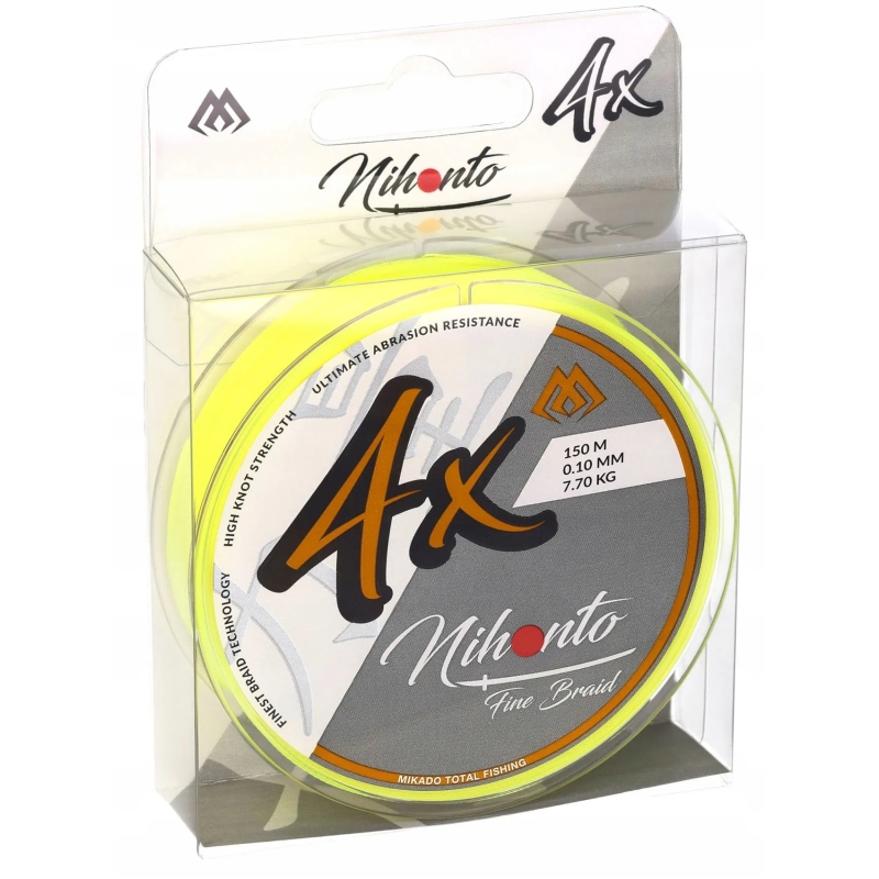 PLECIONKA NIHONTO F. BRAID FLUO 0,50/150M PLECIONKA NIHONTO F. BRAID FLUO 0,50/150M