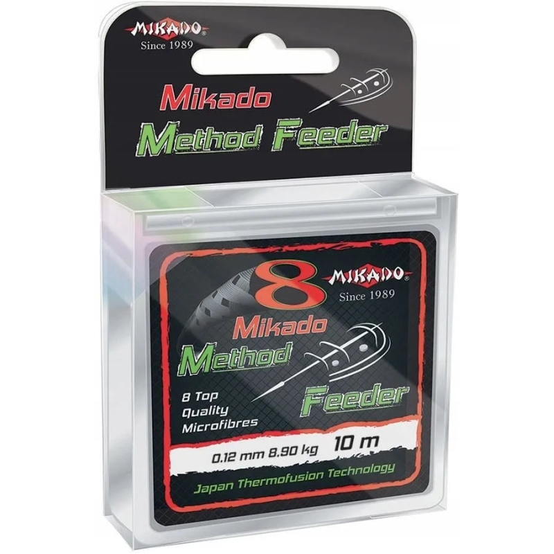 Plecionka mikado - octa method black 0,14mm 10m